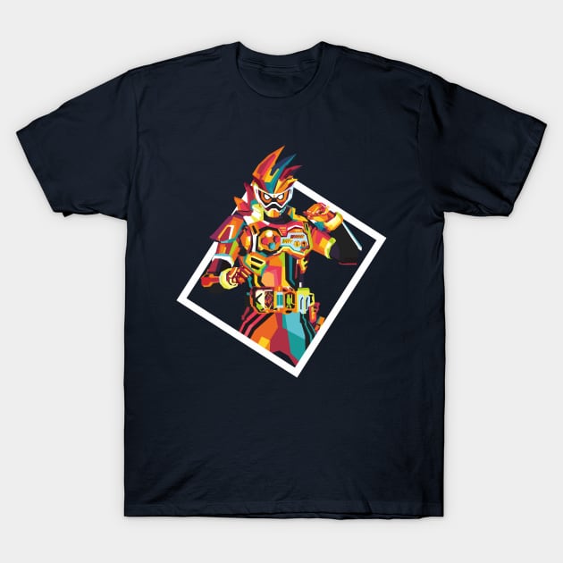 Kamen Rider Ex Aid T-Shirt by desilutfiaa